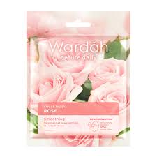 Wardah Nature Daily Sheet Mask Rose 20ml