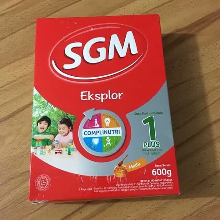 SGM EKSPLOR 1+ MADU 600G 