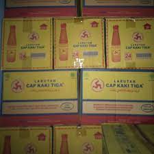 Larutan Cap Kaki Tiga Botol 500ml /KRT 24