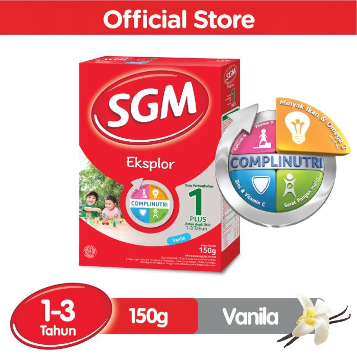 SGM EKSPLOR 1+ VANILA 150G 