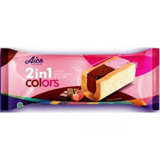Aice 2in1 Colors Coklat stroberi 65ml
